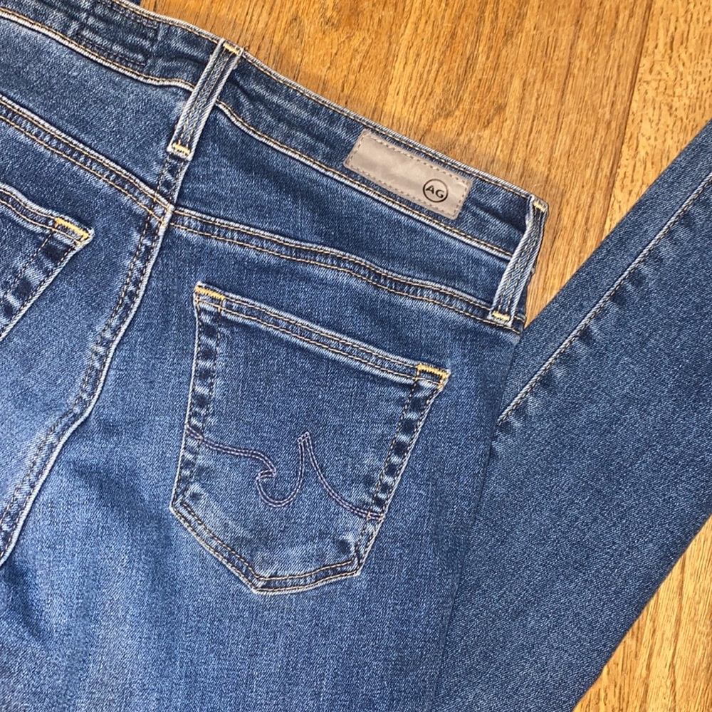 AG Size 25 Slim Straight Ankle Jeans - Picture 2 of 6
